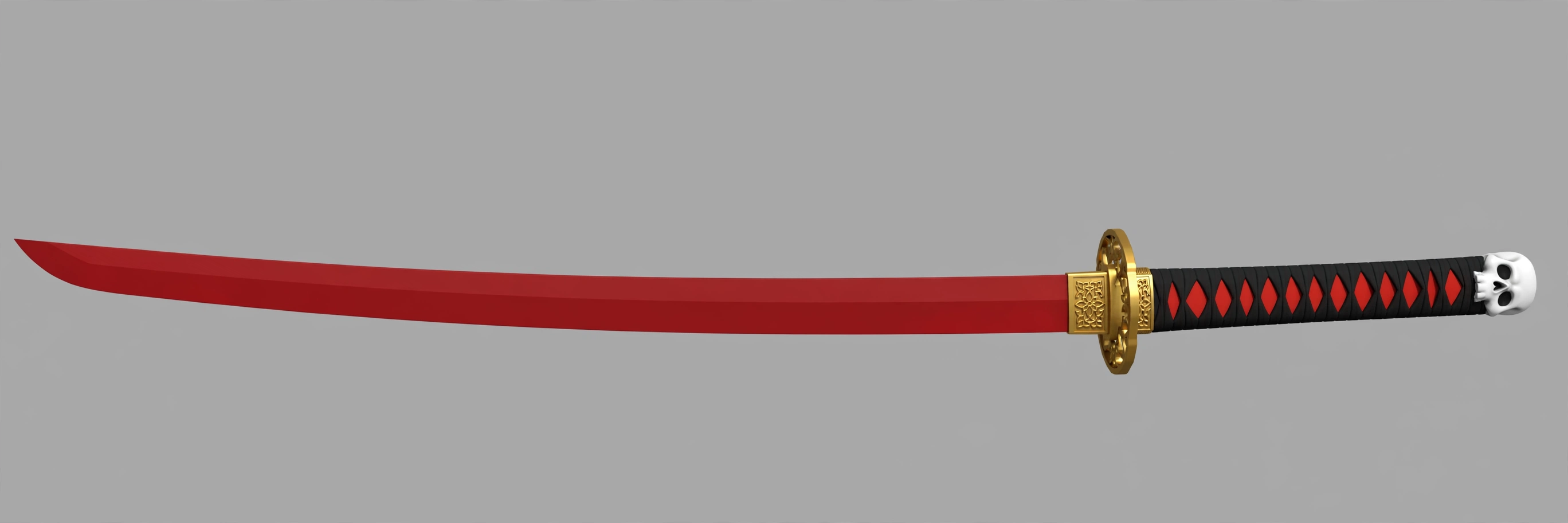 Katana weapon asset
